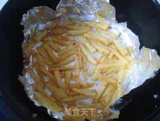  炸锅|椒盐薯条（空气炸锅版）