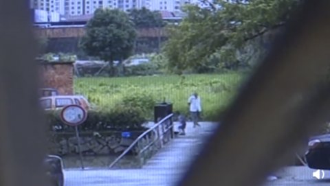  男童|浙江一男童滑落河中 九旬大爷出手了