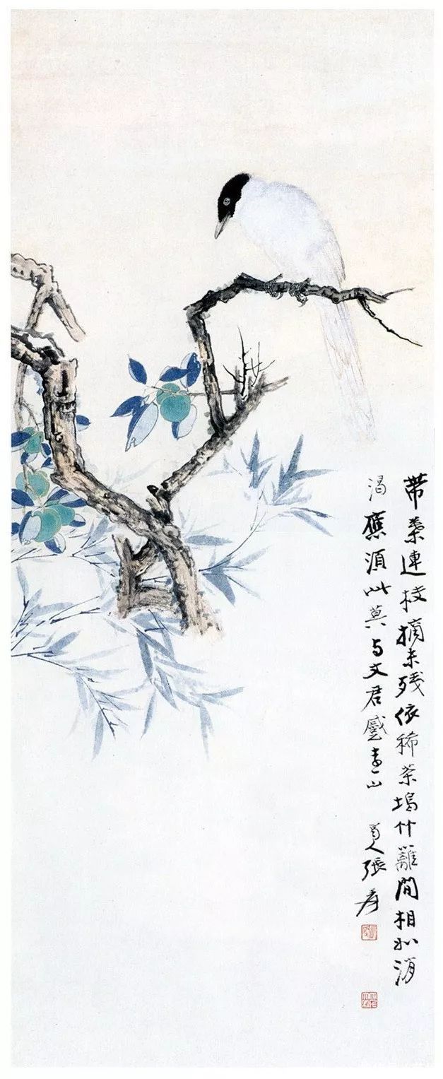 张大千花鸟画欣赏（100幅）