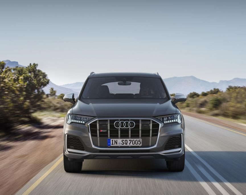 比途|奥迪新将SQ7来袭,4.0T+8AT,搭四驱,比途锐出色,零百4.8S