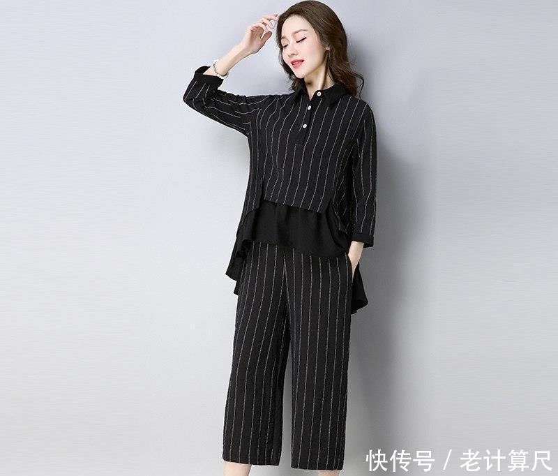  棉麻|棉麻套装就是这么美！时尚大方还显高显瘦，夏季必备款