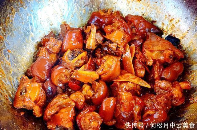 红烧|懒人版红烧猪蹄，肥而不腻，色泽红亮，家常和待客必备菜肴