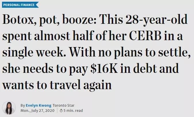 大麻|28岁女生靠每月$2000福利金,抽大麻,度假打肉毒,感叹钱不够花