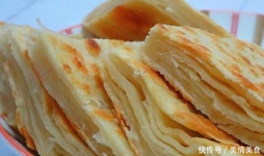 一凉|烙饼不出层、一凉就硬?因为你只会傻加水!多加1步,香软还出层