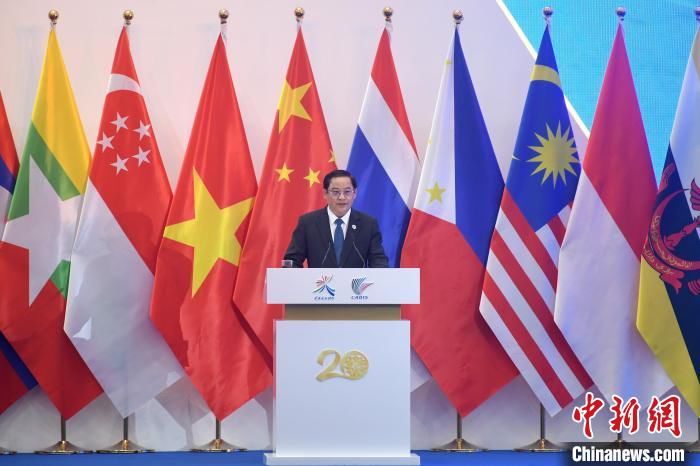 （第20届东博会）老挝总理宋赛：继续与中国保持密切合作 高效实现地区互联互通