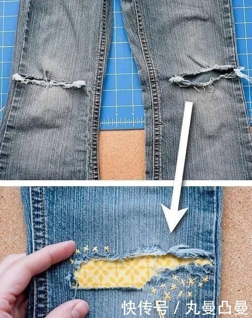 裤子|废旧牛仔裤再设计,让你足不出户换新衣!