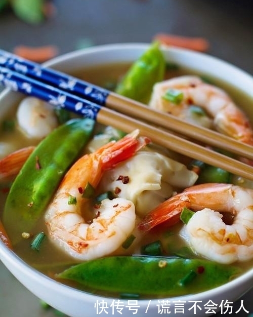 浓汤|浓汤鲜虾面 吃货天堂