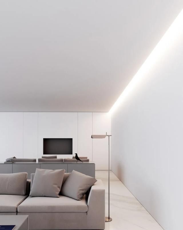  太美|太美了，白色极简主义别墅