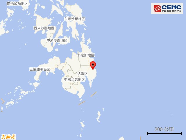 菲律宾棉兰老岛6.9级地震(菲律宾棉兰老岛发生6.3级地震)