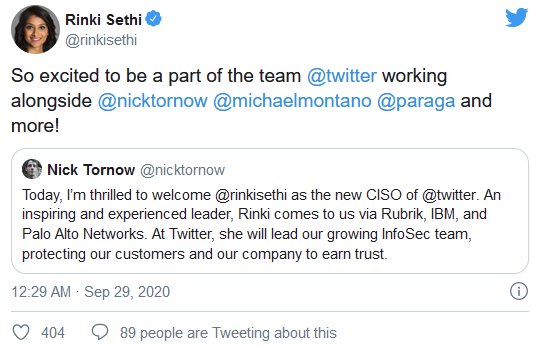 违规|违规事件发生后 Twitter聘请了新的网络安全主管