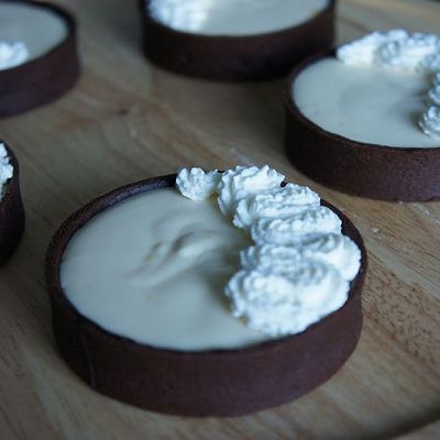  巧克力|柠檬杂果巧克力挞