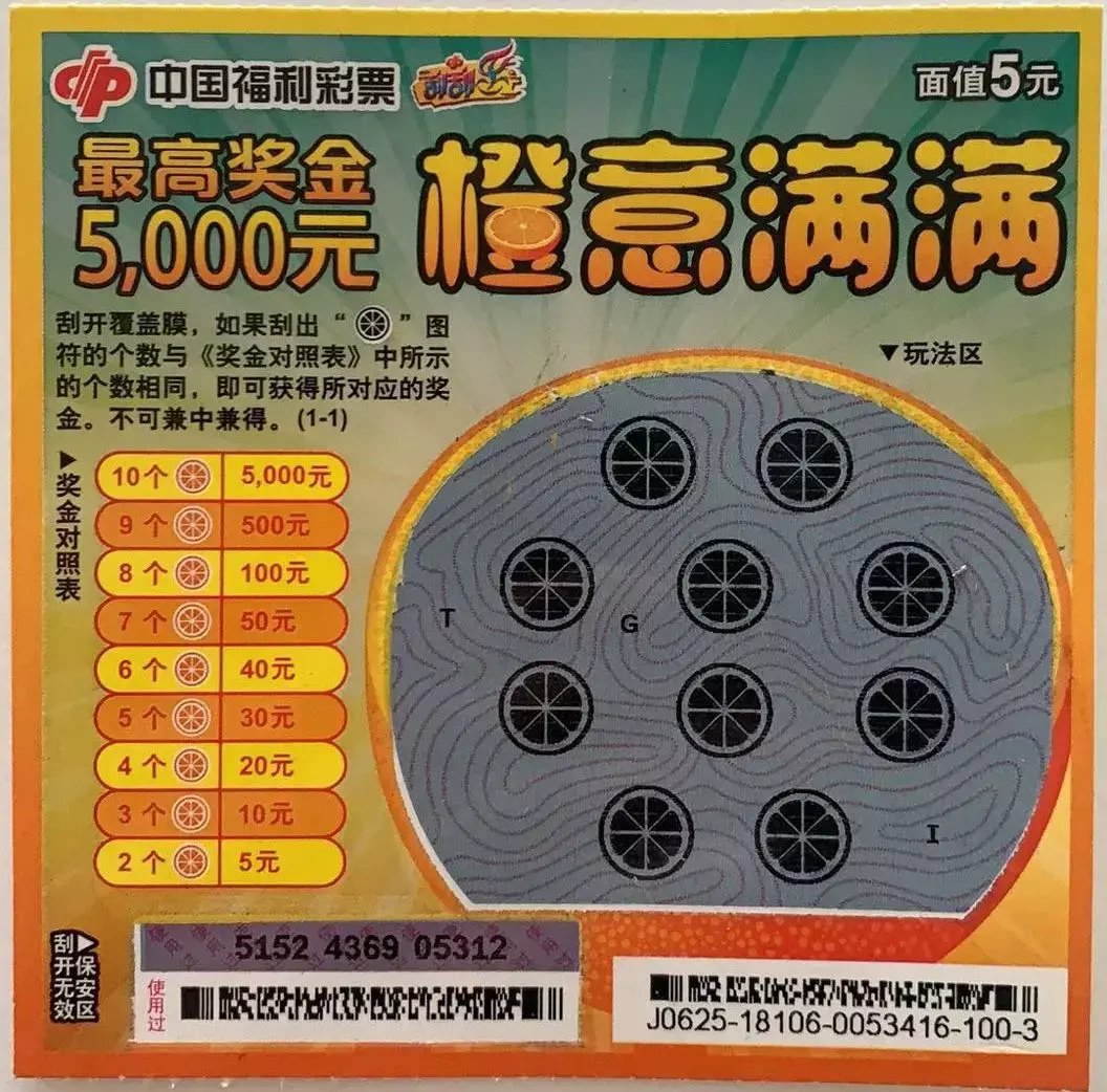 满满|同一家站点 小伙两中“橙意满满”头奖