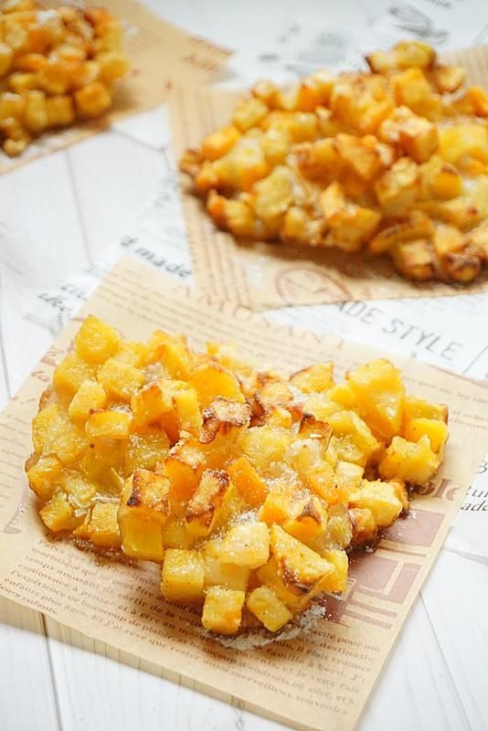 简单|80后儿时小吃地瓜烙,外脆内软香甜入心,3元能做一大盘,特简单