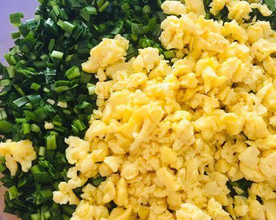 鸡蛋|不出水的:韭菜鸡蛋饺子馅