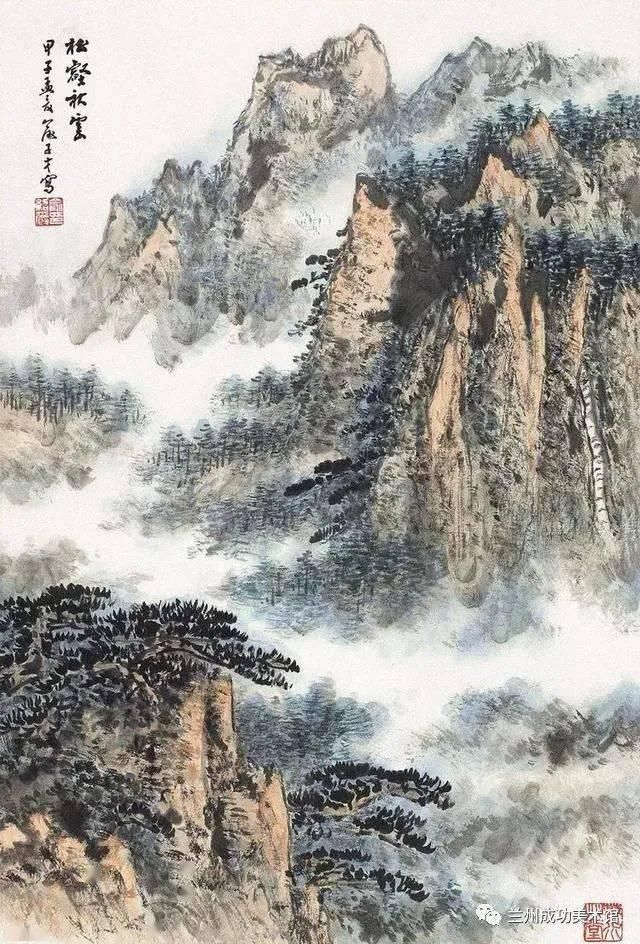  画坛|上海山水“画坛三杰”之一——俞子才