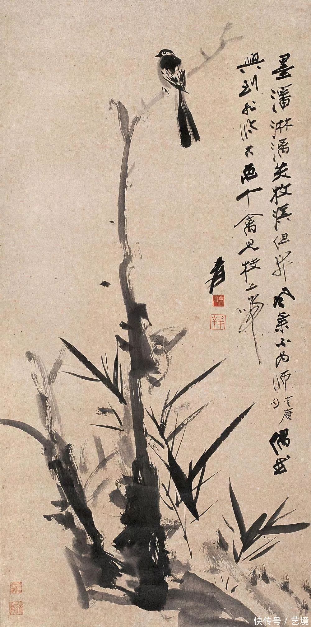 张大千花鸟画欣赏（100幅）