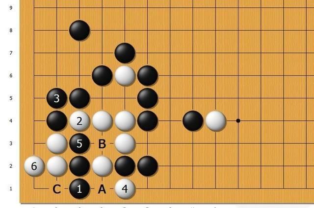  白棋|黑先，如何净杀白棋?A位的冲，使本题增加了变数