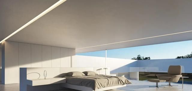  太美|太美了，白色极简主义别墅