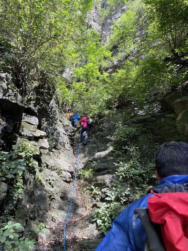  紫霞|郑州驴友团徒步紫霞关，偶遇南太行夏季云海