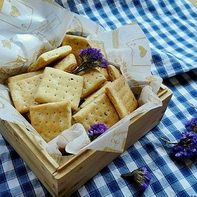  苏打饼干|芝麻奶盐苏打饼干