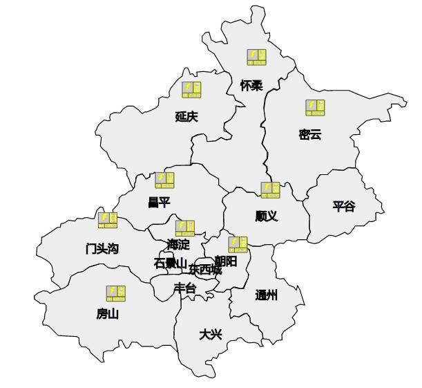 发布|局地短时大雨大风！北京现已有9区发布雷电黄色预警