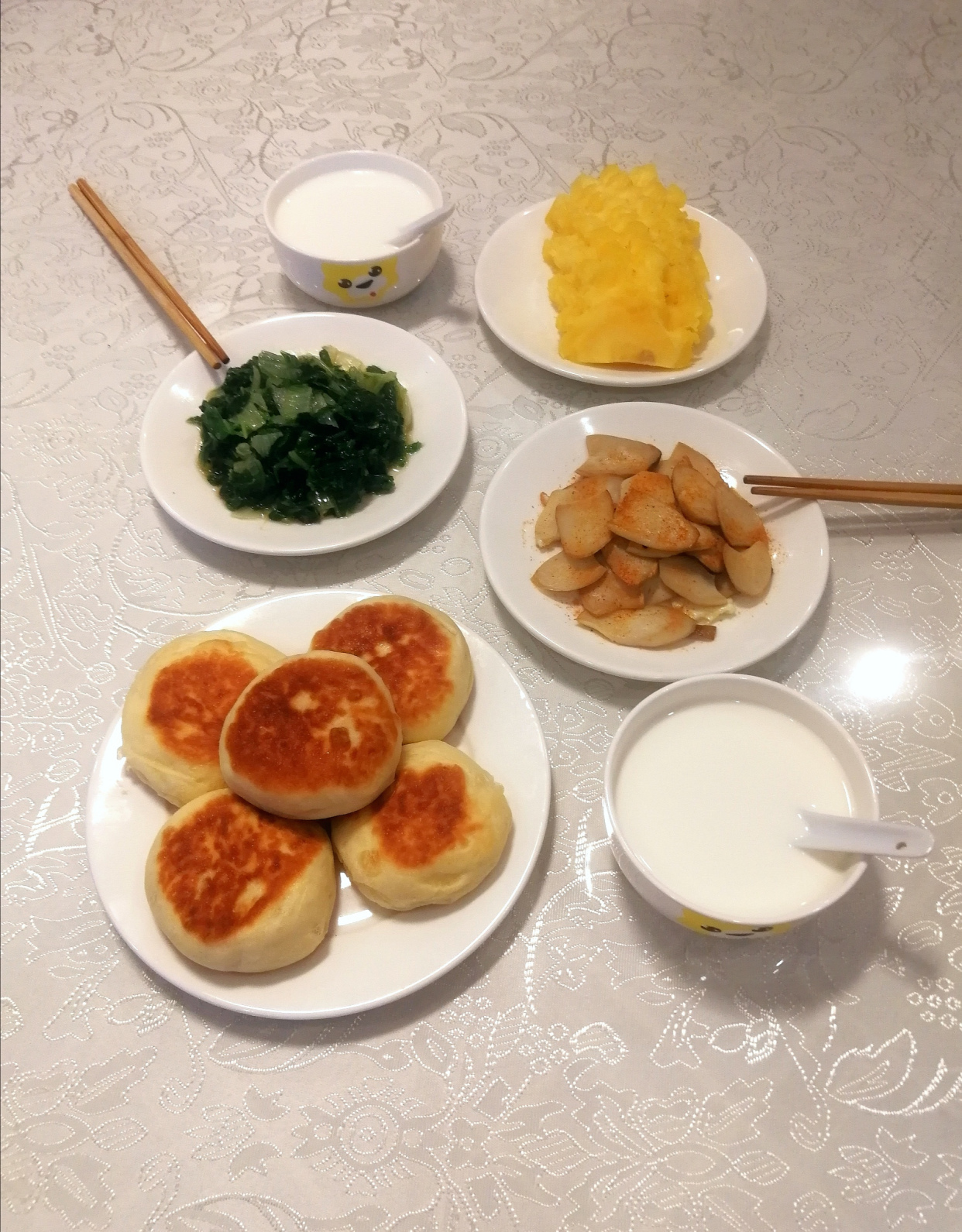 山药|早餐要吃好,我家早餐从没买过,每天都是一大桌,一个月也不重复