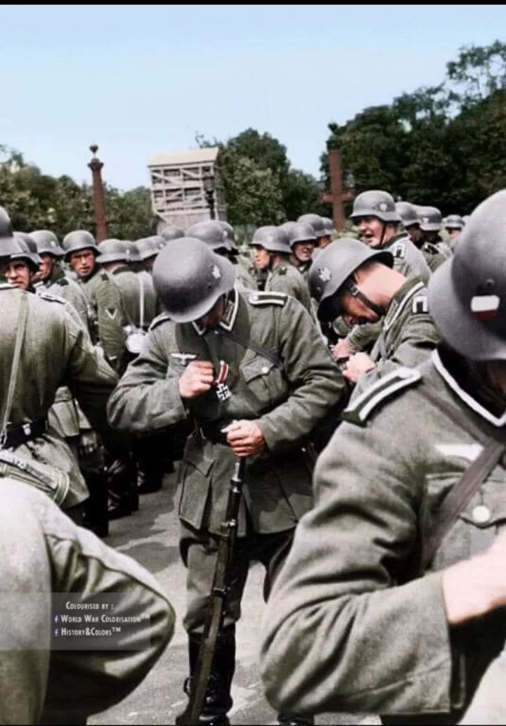 军士兵|精选一组罕见二战照片；德军最年经的师长等