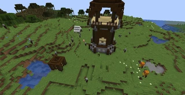  坐标|我的世界：探索建房子太肝了吗，推荐这个超多的旅游胜地种子