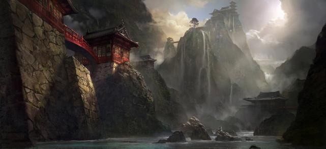  动漫|属于中国古典建筑的独特美感！非常棒的一组动漫古典场景作品赏析