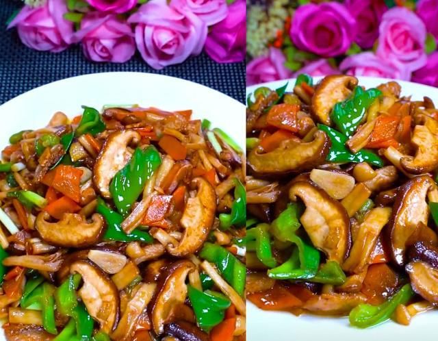 鲜炒双菇的做法|教你一道鲜炒双菇的家常做法,别致美味鲜香嫩滑,实在太好吃了