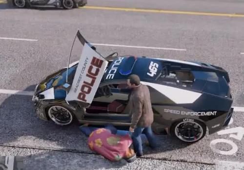  开到|GTA5：小偷把车开走后，会开到哪里呢？跟着他后面2个小时会怎么样？