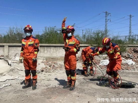 白城消防联合多部门开展地震应急救援演练