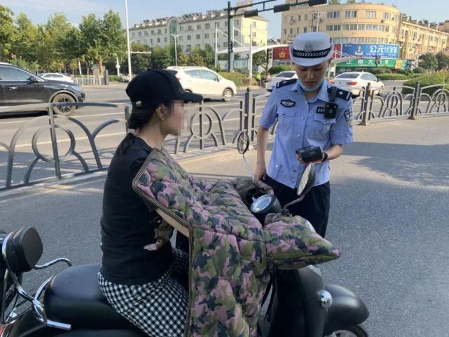 大妈|滨海这位大妈不戴头盔还彪悍抗法，并称“我女婿是你顶头上司”！