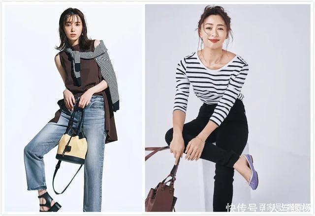  造型|一穿条纹就撞衫简约百搭包揽各种造型！