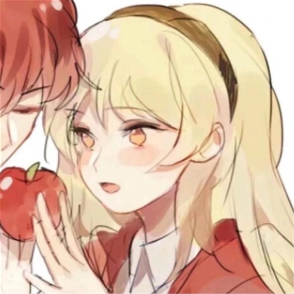 狂奔|可爱·俏皮·动漫情侣头像：我始终不是那个值得你狂奔的人