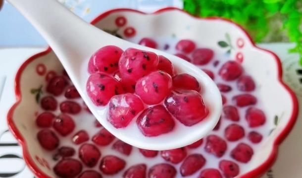  珍珠|自制火龙果阿达籽！颜值爆棚，比珍珠好吃百倍