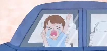 嚎啕大哭|烈日下 2岁儿童被锁车内嚎啕大哭,特警实施救援时,萌娃机智自救