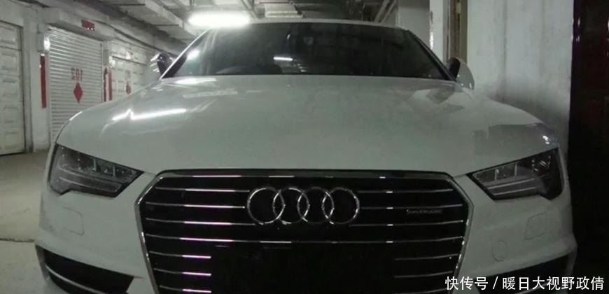 讨债|讨债公司用奥迪A7堵门老赖, 物管感叹: 这群人惹不起, 看车窗就知道