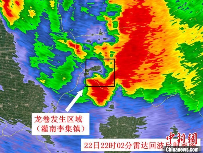 门复原的龙|江苏淮北地区遭遇龙卷风 致部分房屋损毁