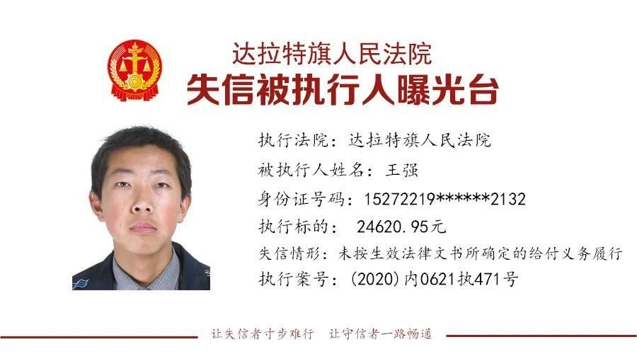 法院|鄂尔多斯一法院公布一批失信被执行人名单