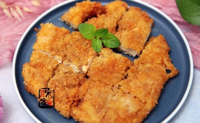 美味|外面卖14元1份的大鸡排,在家做成本5元,量大又美味,好吃