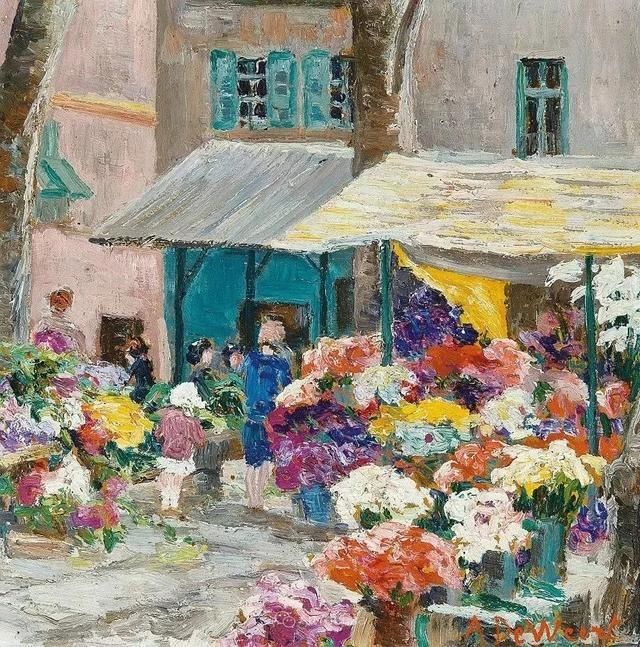  韦特|比利时女画家安娜·韦特的印象油画