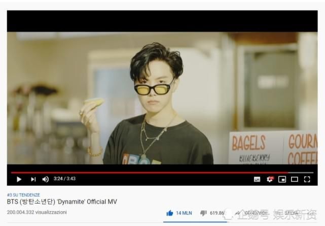 BTS|最快纪录，BTS防弹少年团新曲破2亿大关，不愧是韩流顶峰男团！