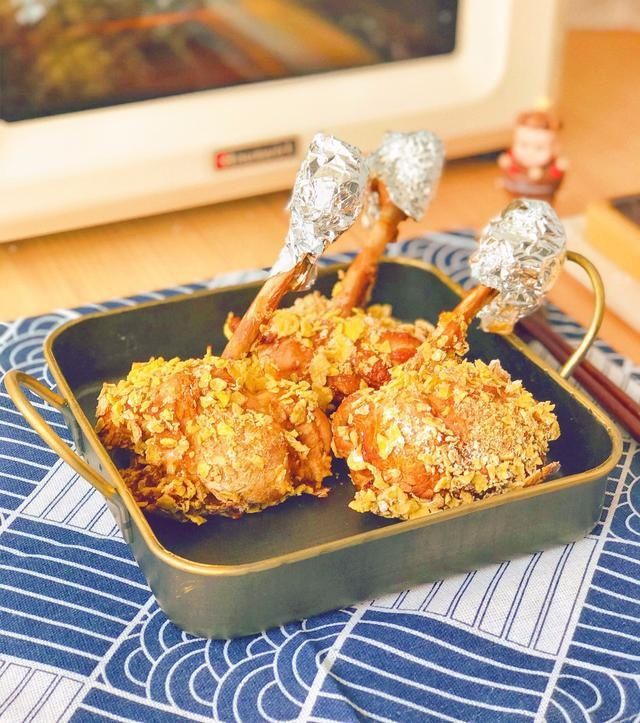 烤鸡|「香酥烤鸡腿」的做法+配方，无油低卡，外酥里嫩，无敌美味