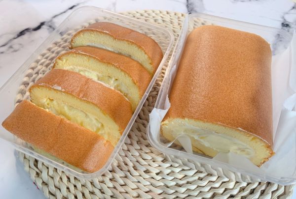  爱乐|爱乐甜零卡糖下午茶软嫩榴莲蛋糕卷