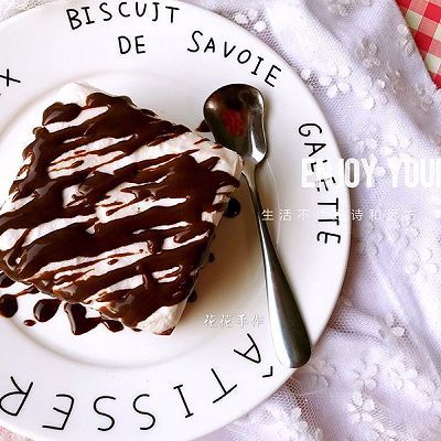  酸奶|棉花糖酸奶冰淇淋蛋糕