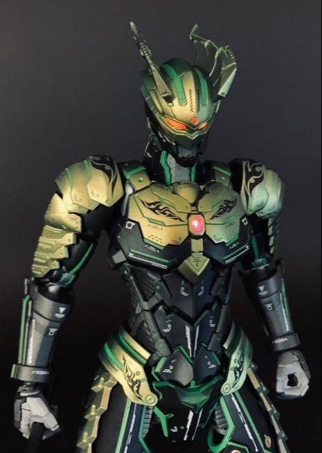  装甲|机动奥特曼与高达模型的混搭奥特装甲「月零」