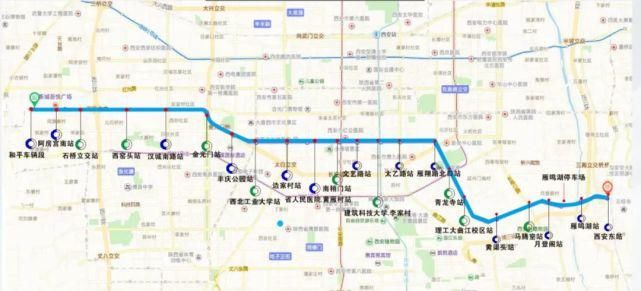 通车|西安这3条地铁预计年底通车试运营 赶紧来看看你家附近有地铁站吗？