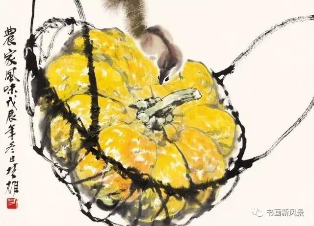  松鼠|看他画的小松鼠，绝对是一种享受！