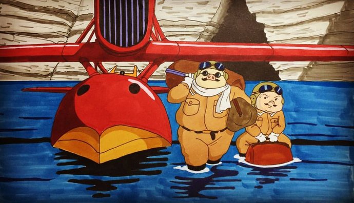  画家|日本插画家专门“抹黑”宫崎骏动画，却引来无数人点赞，画风简直...